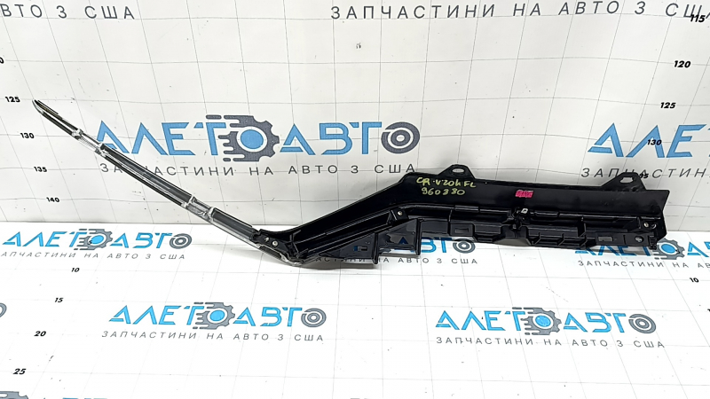 Молдинг решетки радиатора grill левый Honda CRV 20-22 с накладкой, тычка