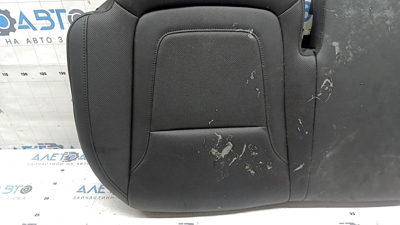 Подушка заднего ряда сидений 2 ряд правая Hyundai Tucson 22-26 кожа черная, перфорация, с подогревом, пятна оплавленного пластика, под химчистку