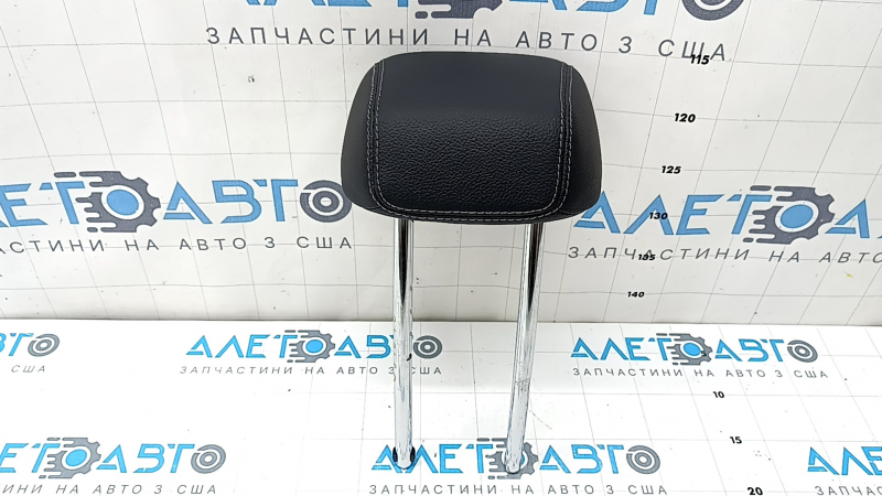 Подголовник 2 ряда центральный Mercedes GLC 16-22 кожа черная серая строчка