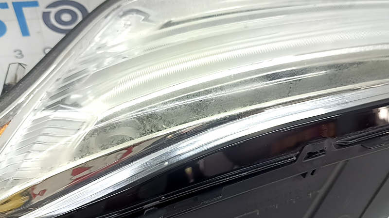 Фара передняя левая в сборе Volvo XC90 16-17 LED, под полировку, паутинка