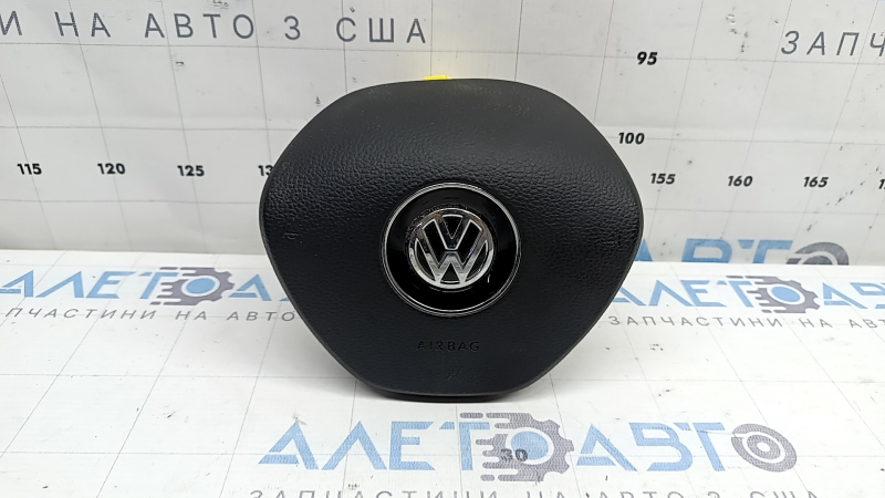 Подушка безопасности airbag в руль водительская VW Tiguan 18-21 черная