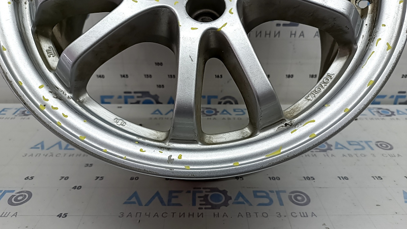 Диск колесный R15x6.5J ET40 Toyota Prius 50 16-22 легкая бордюрка