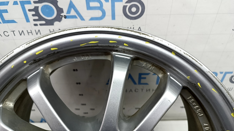 Диск колесный R15x6.5J ET40 Toyota Prius 50 16-22 легкая бордюрка