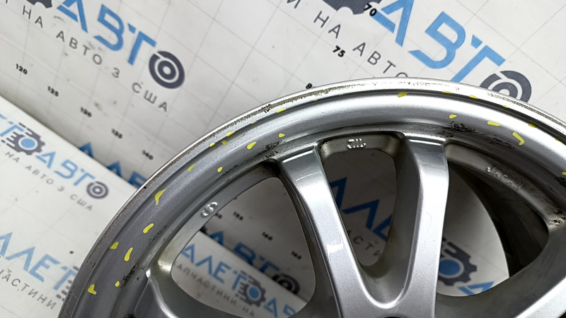 Диск колесный R15x6.5J ET40 Toyota Prius 50 16-22 легкая бордюрка