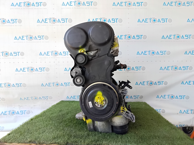 Двигатель Volvo XC90 16-17 B4204T27 2.0T T6, 161к, запустился, компрессия 14-14-14-14, ржавый маховик
