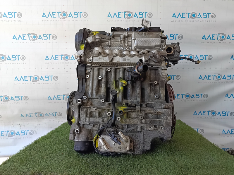 Двигатель Volvo XC90 16-17 B4204T27 2.0T T6, 161к, запустился, компрессия 14-14-14-14, ржавый маховик
