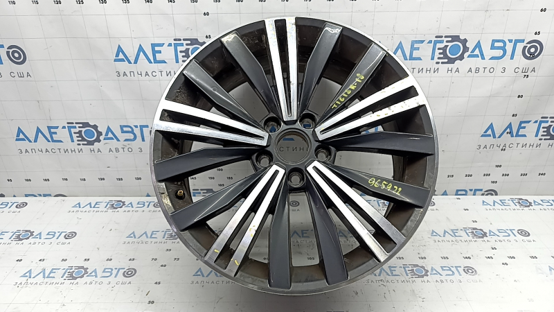 Диск колесный R18 x 7J ET43 VW Tiguan 18-19 легкая бордюрка