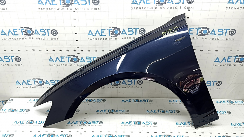 Крило переднє ліве Audi A6 C8 19-24 алюміній, синій LX5B