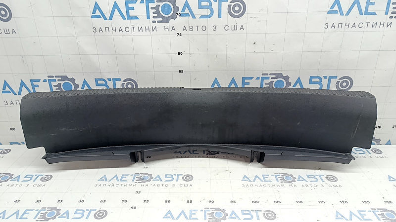 Накладка проема багажника Audi A4 B9 17-25 черная, потерта