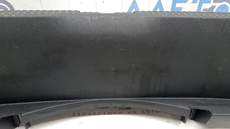 Накладка проема багажника Audi A4 B9 17-25 черная, потерта