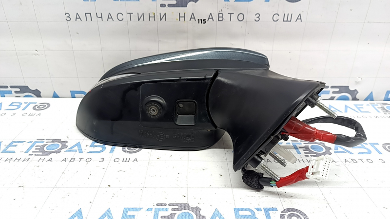 Дзеркало бічне праве у зборі Toyota Venza 21-22 16 пінів, BSM, камера, поворотник, підігрів, підсвічування, автоскладання, графіт, потерто, сколи, у фарбі