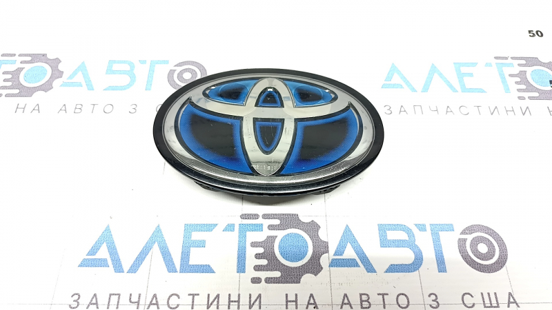 Эмблема решетки радиатора передняя Toyota Venza 21-24 под радар, царапины, сколы, воздух