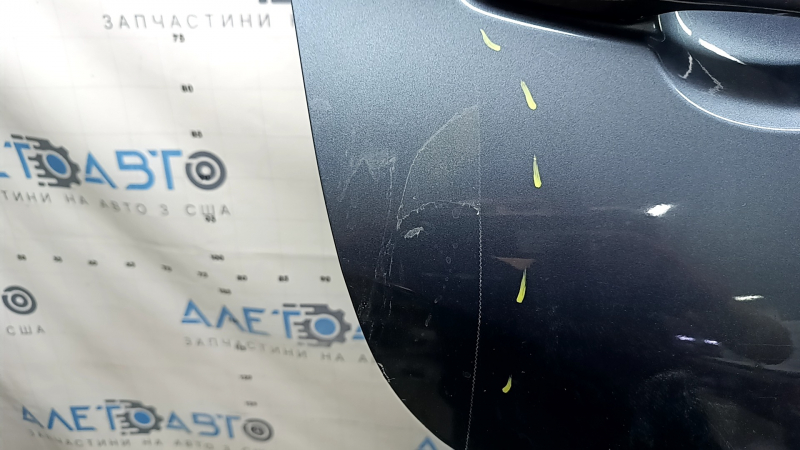 Дверь в сборе задняя правая Toyota Venza 21-24 графит 1K9, keyless, в клее