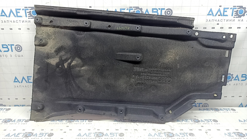 Защита днища левая Audi A4 B9 17-25 потерта
