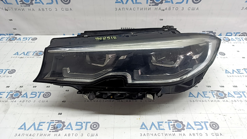 Фара передняя левая в сборе BMW 3 G20 19-22 LED адаптив, сколы, полез лак