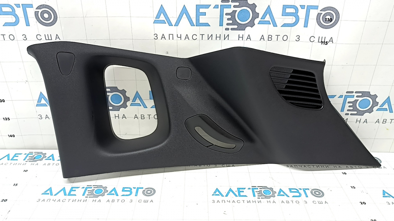Обшивка арки верхняя правая Jeep Compass 19-26 черная, две части, царапины