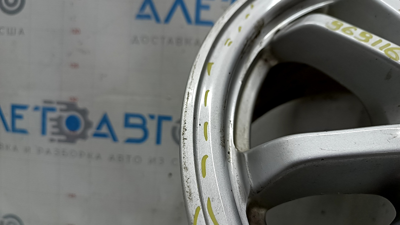Диск колесный R15x6.5J ET40 Toyota Prius 50 16-22 легкая бордюрка