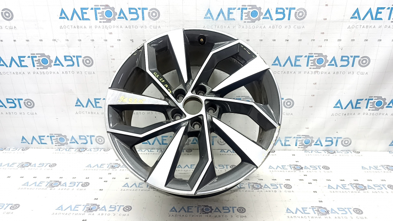 Диск колесный R19 x 8J ET39 Audi Q5 80A 18-23 бордюрка
