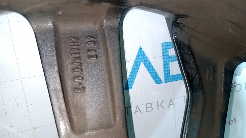 Диск колесный R19 x 8J ET39 Audi Q5 80A 18-23 бордюрка