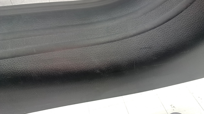 Накладка порога передняя левая Jeep Compass 17-26 черная, царапины