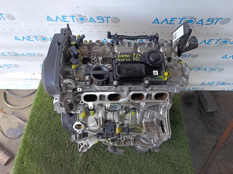 Двигун Volvo XC60 22-23 2.0T B420T B6 77к, запустився, корозія в циліндрах