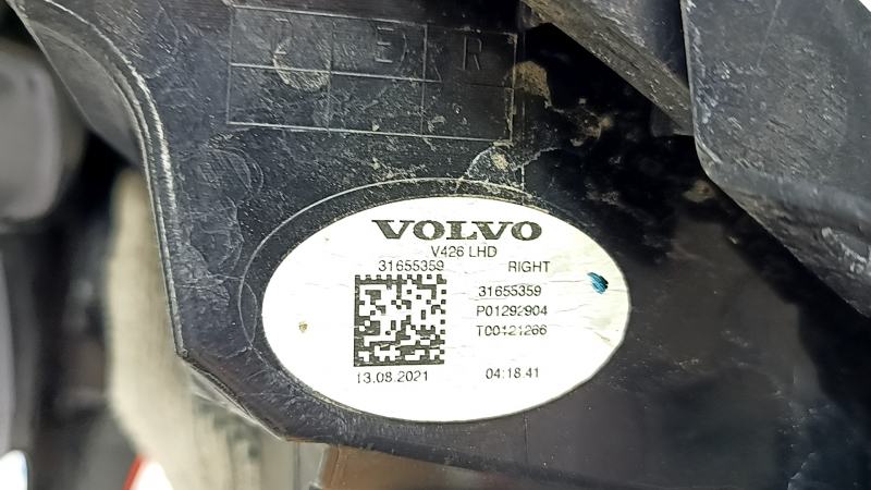Ліхтар зовнішній крило правий Volvo XC60 18-26 потерт