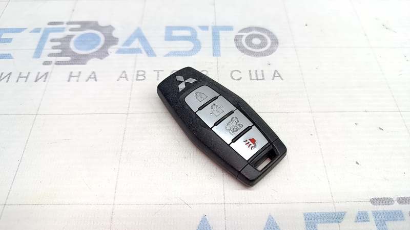 Ключ smart key Mitsubishi Outlander 22-26 4 кнопки, тички, подряпини