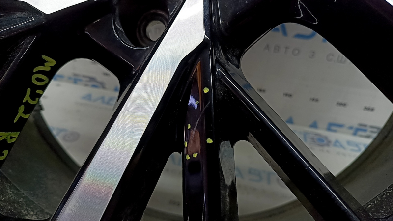 Диск колесный R20х8J ET35 Mitsubishi Outlander 22-26 черный с хромом, легкая бордюрка