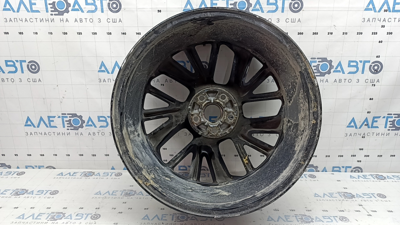 Диск колесный R20х8J ET35 Mitsubishi Outlander 22-26 черный с хромом, бордюрка