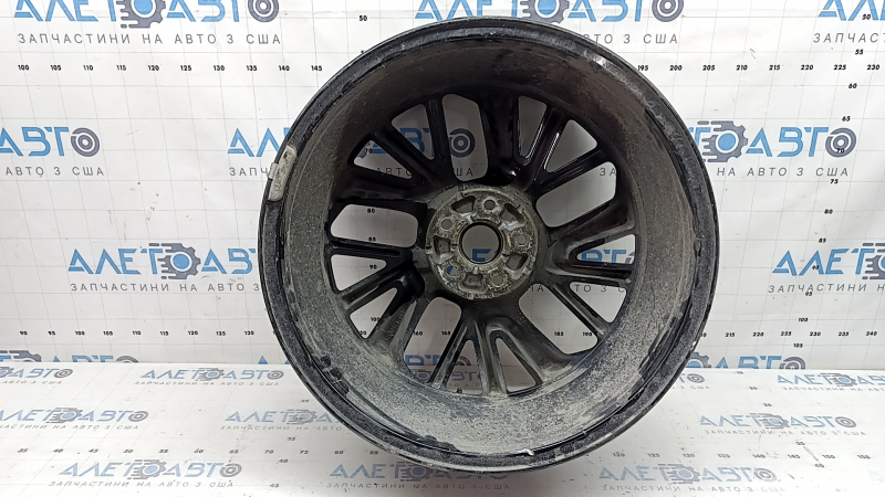 Диск колесный R20х8J ET35 Mitsubishi Outlander 22-26 черный с хромом, легкая бордюрка