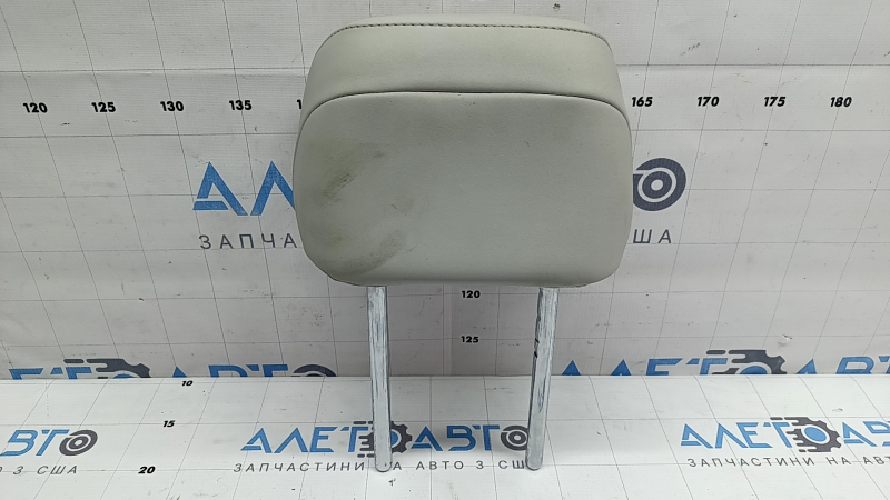 Підголовник 2 ряди правий Hyundai Santa Fe 24-26 шкіра сіра, під хімчистку
