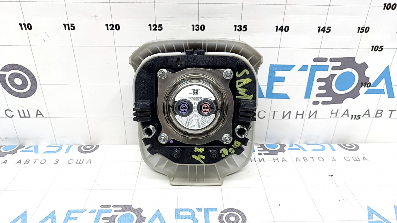 Подушка безопасности airbag в руль водительская Hyundai Santa Fe 24-26 серая