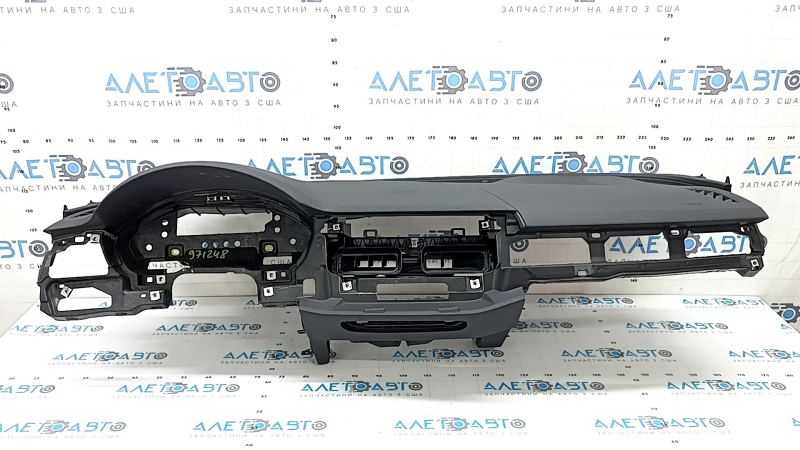Торпедо передняя панель без AIRBAG Audi A5 F5 18-25 черная, неадломана