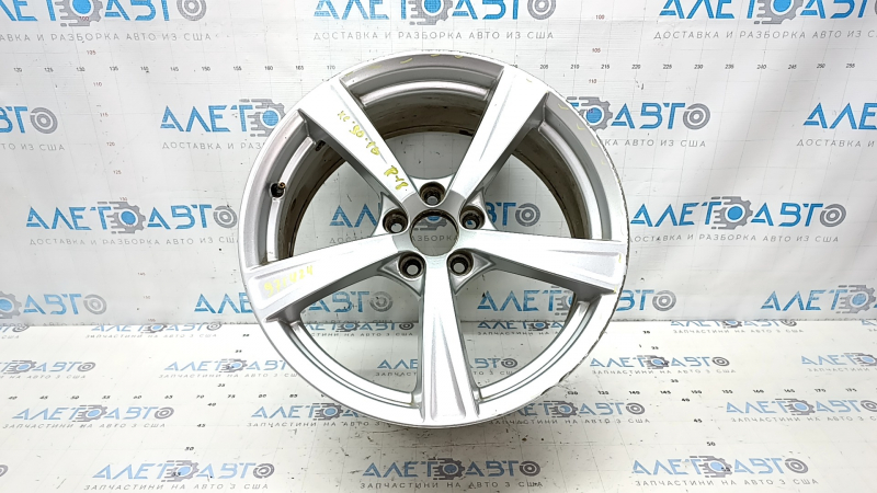 Диск колесный R18 x 8J TE42.5 Volvo XC90 16-21 5 одинарных спиц, бордюрка
