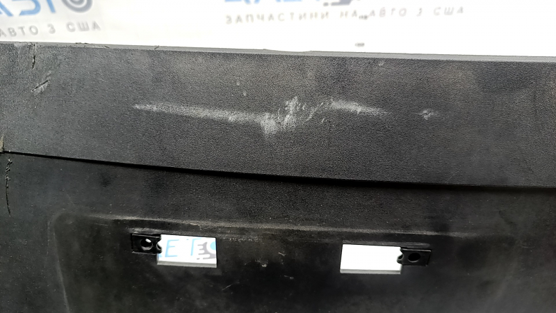 Бампер задний голый средняя часть Hyundai Santa Fe 24-26 SEL, Limited, царапины, потерт, треснут, отсутствуют фрагменты, надломано крепление