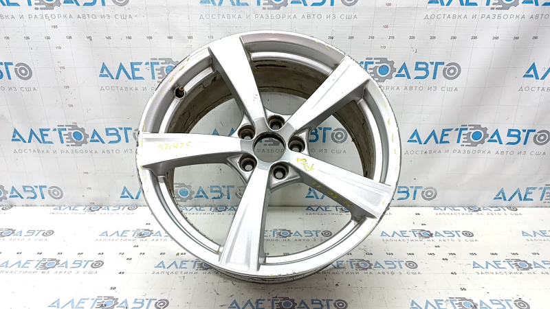 Диск колесный R18 x 8J TE42.5 Volvo XC90 16-21 5 одинарных спиц, бордюрка
