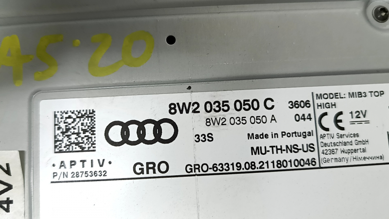 NAVIGATION MULTIMEDIA RADIO Audi A5 F5 21-24