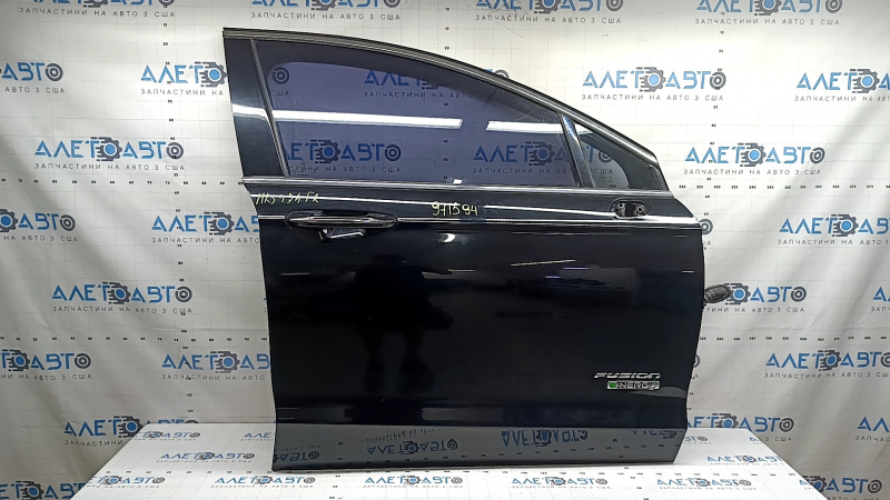 Дверь в сборе передняя правая Ford Fusion mk5 13-20 hybrid energi, keyless, черный G1, стекло триплекс