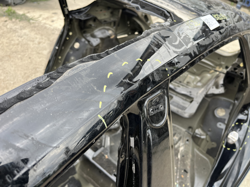Дах метал Audi A5 F5 21-25 5D під панораму, на кузові, прим'ята