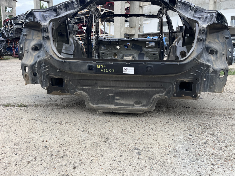 Задня панель Audi A5 F5 18-25 2 частини, на кузові, чорна