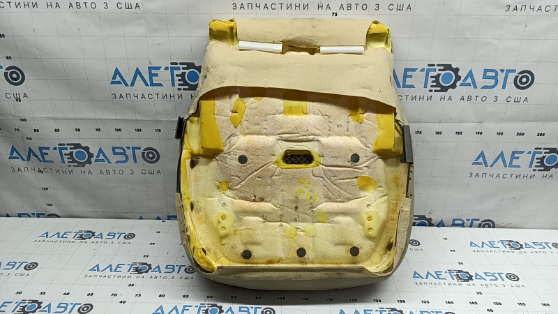 Обшивка подушки водительского сиденья Ford Fusion mk5 17-20 кожа серая, вставка кожа коричневая, перфорация, Titanium, под вентиляцию, под химчистку