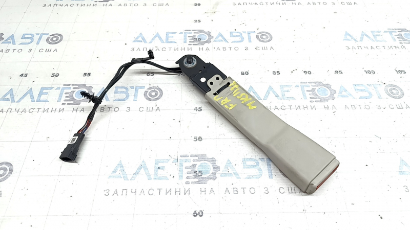 Защелка пассажирского ремня безопасности Ford Fusion mk5 17-20 серая с датчиком