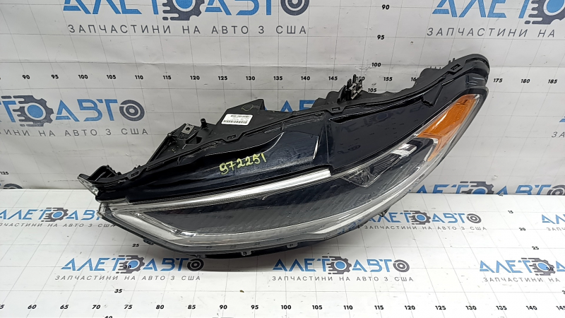 Фара передняя левая в сборе Ford Fusion mk5 17-20 LED, с DRL, под полировку