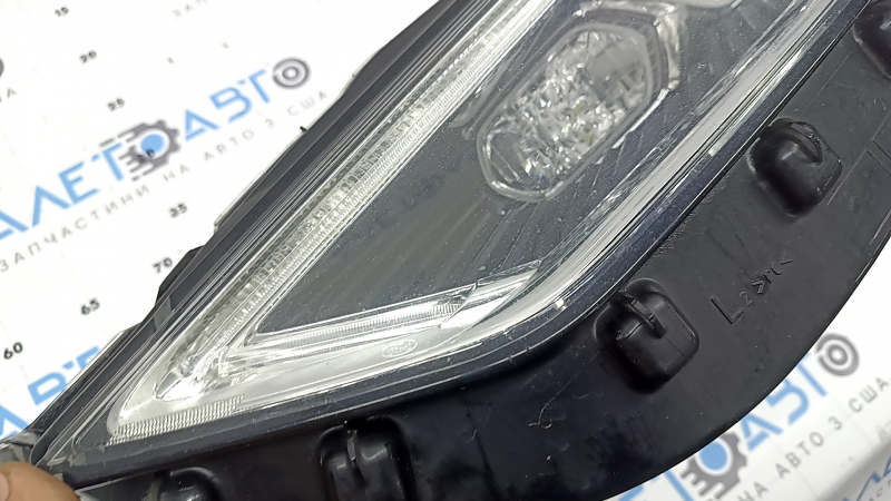 Фара передняя левая в сборе Ford Fusion mk5 17-20 LED, с DRL, под полировку