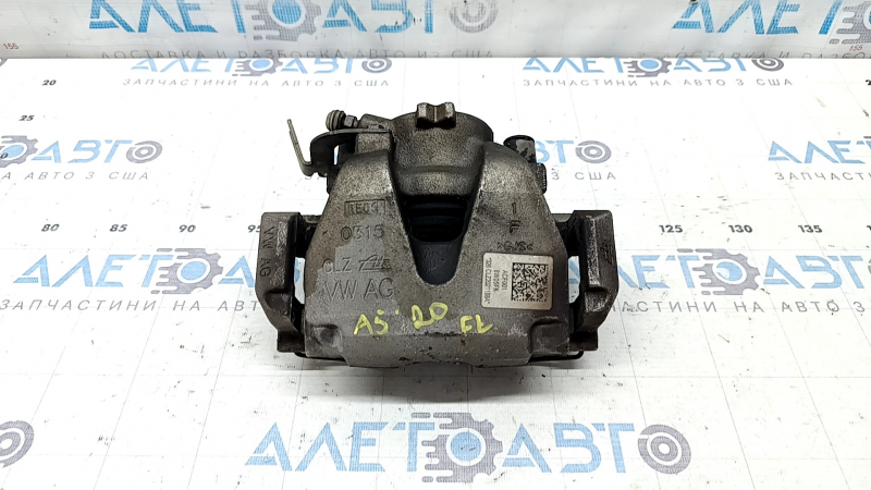 Суппорт в сборе передний левый Audi A5 F5 17-25 1 поршень