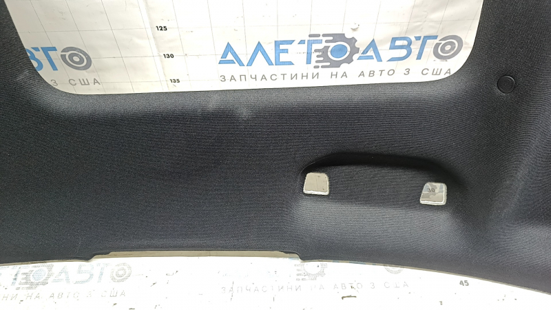 Обшивка потолка Mercedes W213 E 300/350 17-20 под люк, черная, под химчистку, залом