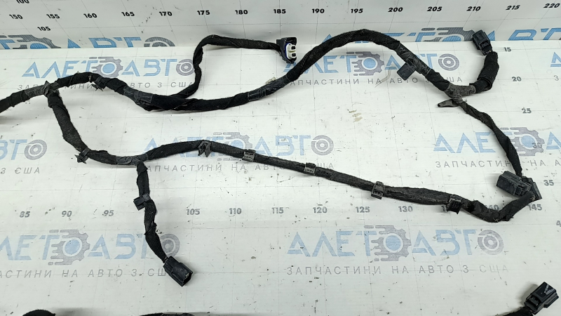 Проводка переднего бампера Ford Fusion mk5 17-20 с птф, с парктрониками, под жалюзи