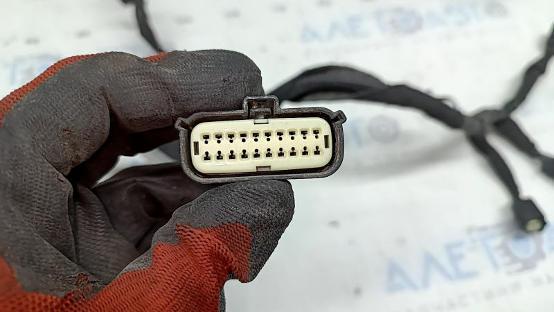 Проводка переднего бампера Ford Fusion mk5 17-20 с птф, с парктрониками, под жалюзи