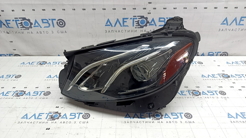 Фара передняя левая в сборе Mercedes W213 E 17-19 LED, скол