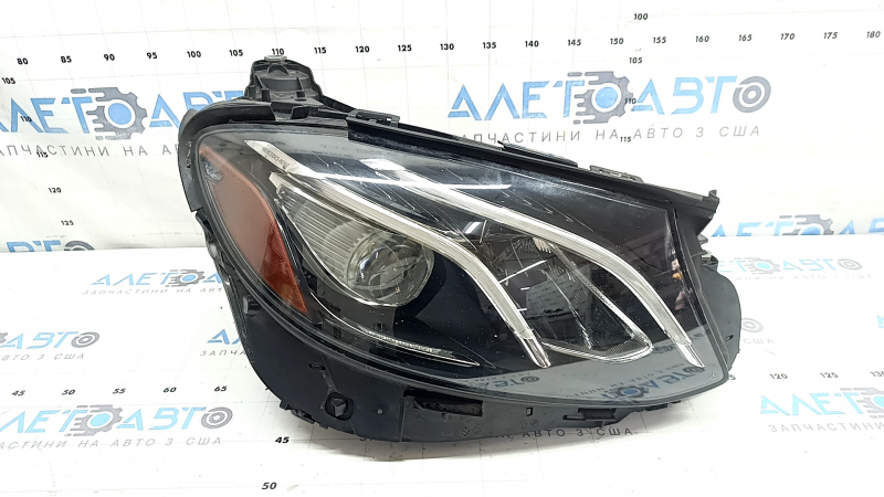 Фара передняя правая в сборе Mercedes W213 E 17-19 LED, скол, под полировку